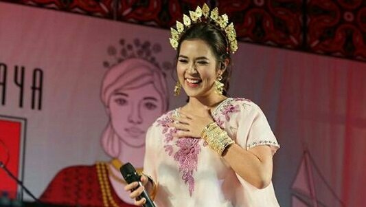 Raisa semakin cantik dengan bodo