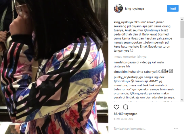 Cinta Kuya Di-bully Fans BTS Karena Dikira Curang Beli Tiket Konser, Uya Kuya Akhirnya Turun Tangan