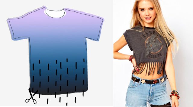 DIY Fringe Tee Guide