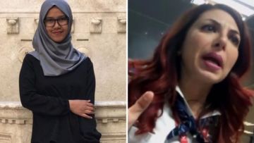 Mahasiswi Asal Indonesia Ini Menolak Melepas Hijabnya di Bandara Roma. Videonya pun Viral di Media!