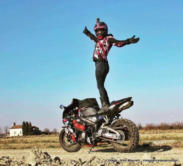 Boleh Ditiru, Cewek Ini Touring Keliling Dunia Pakai Motor Usai Putus Cinta! Bodo Amat dengan Mantan