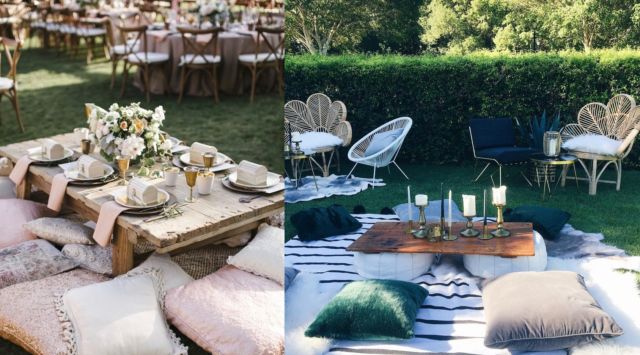 Nggak Perlu Capek Berdiri, Konsep Lesehan Wedding Ini Tawarkan Kenyamanan Tersendiri