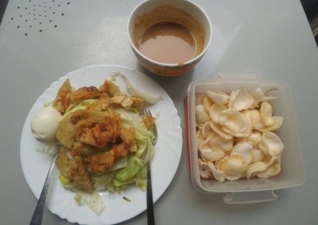 homemade gado-gado ala gue