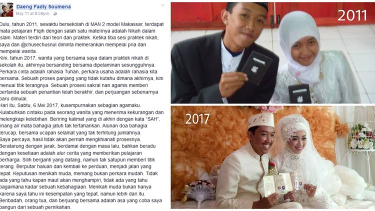 Suami-Istri Baru Ini Dulunya Sempat Nikah Pura-pura Buat Praktikum, Eh Sekarang Sah Beneran, Sweet!