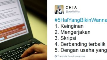 Kocak! Netizen Bikin Tagar #5HalyangBikinWannaCry, Bukan Nama Virus, Tapi Beneran ‘Wanna Cry’ :(