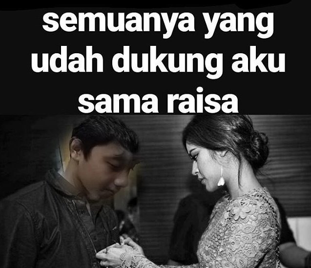 13 Meme Menyambut Hari Patah Hati Nasional: Raisa-Hamish Resmi Bertunangan!