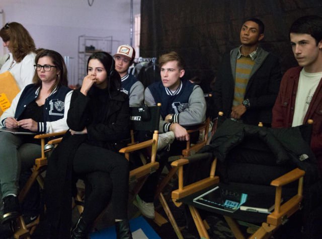 Selena with cast
