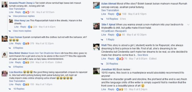 Tudung Rapunzelilah, Buku Cerita yang Dikira Mengisahkan Wanita Berjilbab Masukin Cowok ke Rumah