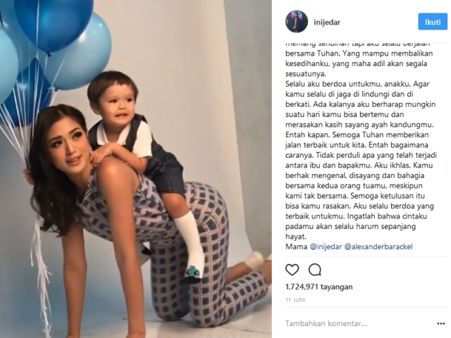 Jedar Ucapkan Selamat Hari Ayah Buat Ludwig, Bagaimanapun El Barack Harus Menghormati Sosok Ayahnya