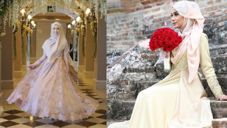 12 Inspirasi Busana Lamaran Berhijab Menutup Dada, Tampil Sopan Nan Elegan di Hari Istimewa