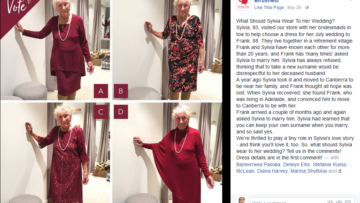 Minta Saran Gaun Mana yang Paling Kece Buat Nikahannya, Nenek 93 Tahun Ini Dapat 12 Ribu Jawaban