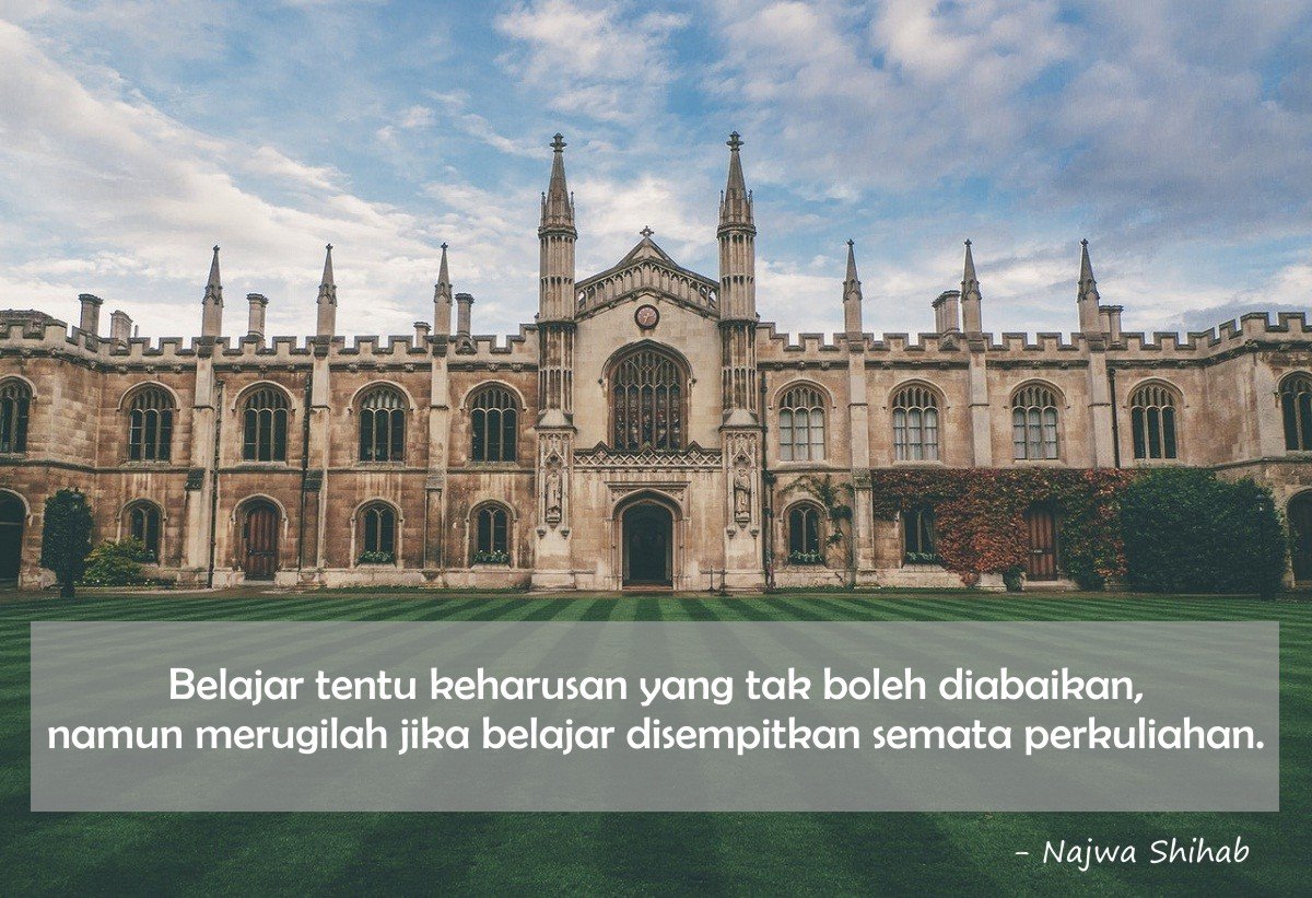 13 Kutipan Dari Najwa Shihab yang Pas Buat Kondisi Anak Muda Indonesia. Biar Hidupmu Lebih Berguna!