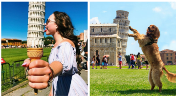 10 Teknik Berfoto di Menara Pisa yang Unik dan Nggak Biasa. Kreatif Sekali Turis-turis Ini!
