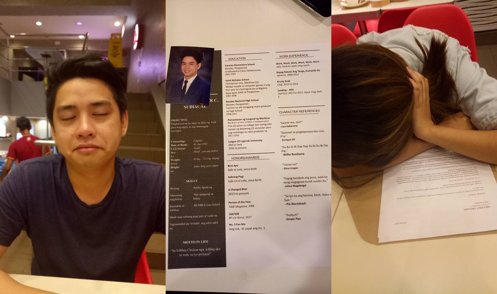 Cowok Ini Nembak Gebetannya Pakai Surat Lamaran dan CV, Siap Banget Jadi Karyawan di Hati Mbaknya?