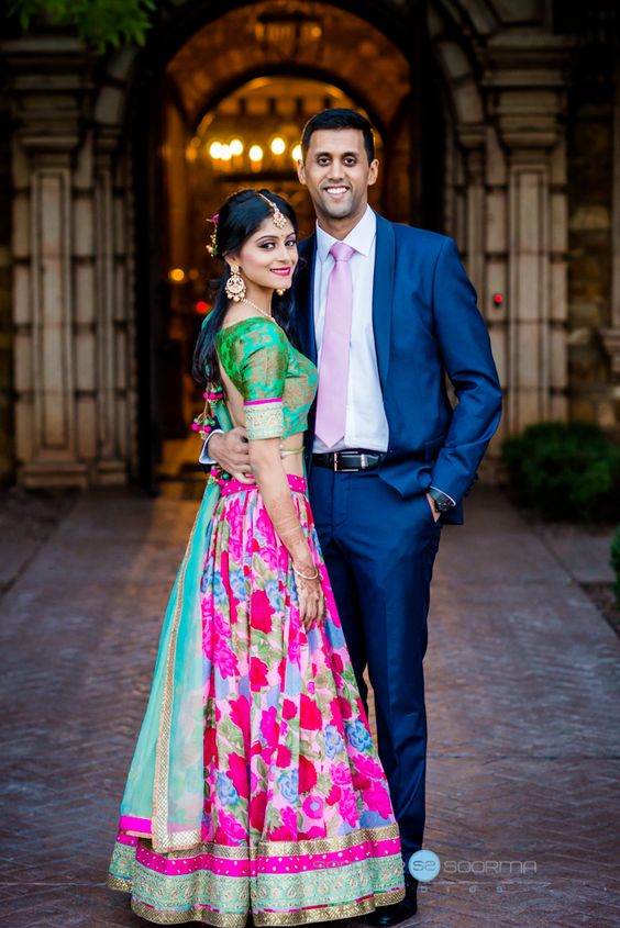 gaun pengantin india
