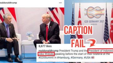 Selain Salah Sebut Jokowi, Ini Blunder Memalukan Lain dari Trump & White House Selama G20 Kemarin