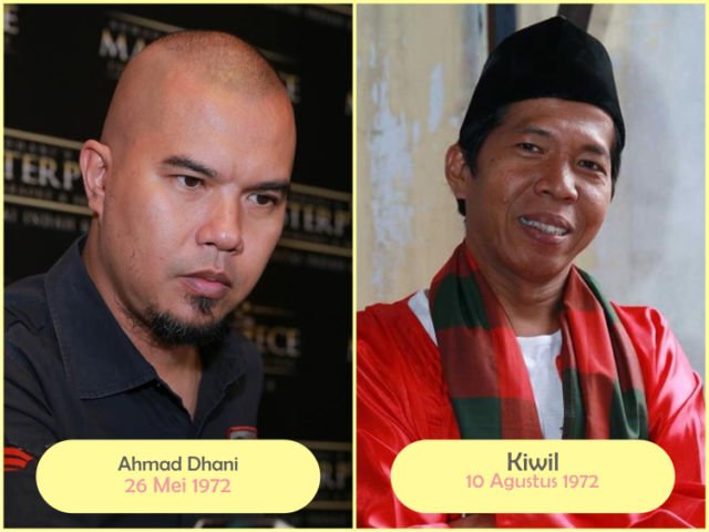 Meski Jauh Berbeda Penampilannya, Ternyata Para Artis Ini Punya Usia yang Sama. Kaget Lihatnya!