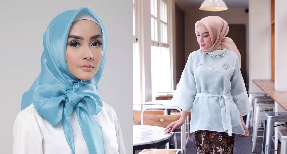 Inilah Pakaian Semi  Formal  Untuk Wanita  Berhijab Formal  