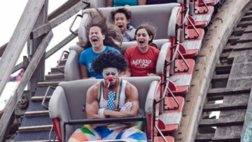 Kumpulan Foto Ekspresi Para Penunggang Roller Coaster. Asli Bisa Bikin Tertawa Ngakak Lihat Mereka