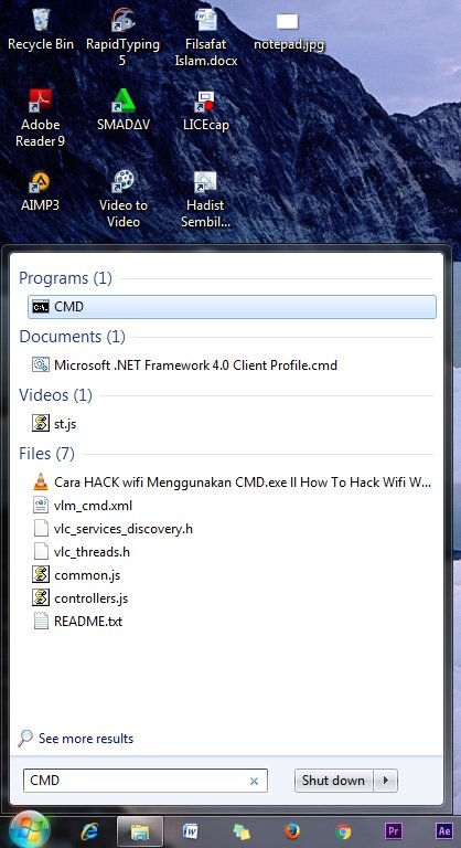 Ini pake Terminal-nya Linux
