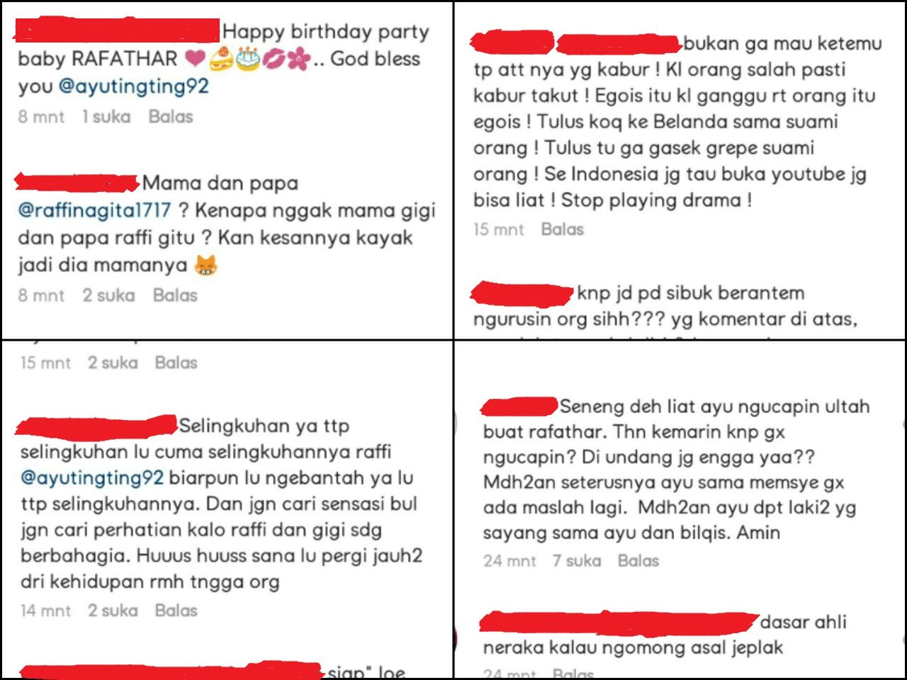Rafathar Ulang Tahun, Warganet Malah Ribut Ngurusin Komennya Ayu Tingting. Nggak Masuk Akal! 12 Rafathar Ulang Tahun, Warganet Malah Ribut Ngurusin Komennya Ayu Tingting. Nggak Masuk Akal!