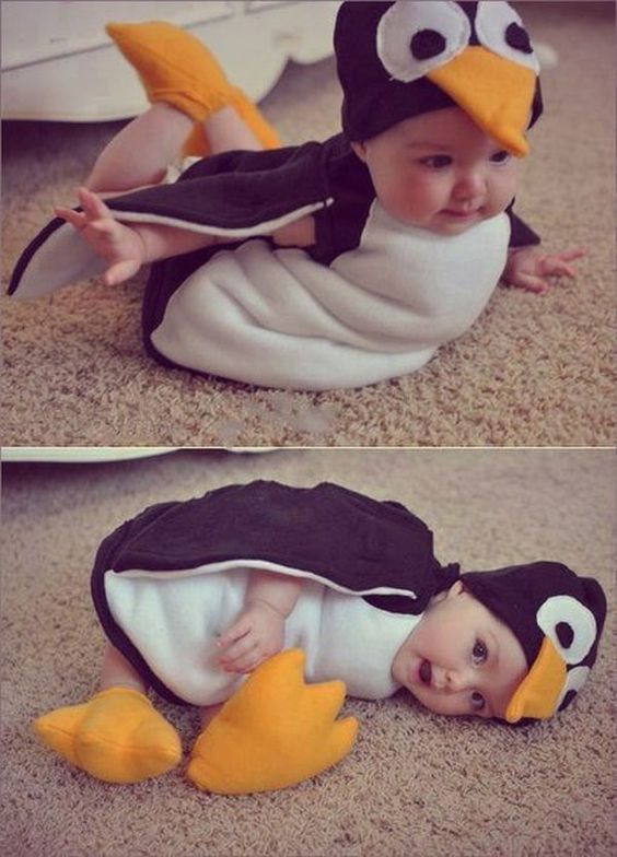 13 Parade Foto Bayi dengan Kostum yang Unik. Mulai 'Dilipat' dalam Sandwich Sampai Baju Monyet. Aih Lucu!