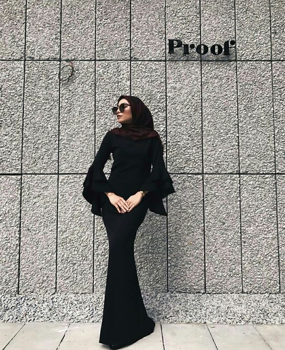 12 Inspirasi Rok Mermaid. Inilah Tren Terkini Gaya Bawahan Ala Putri Duyung Untukmu yang Berhijab