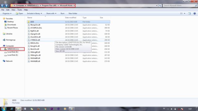 Folder sistem, tempat folder yg aneh-aneh
