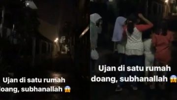 Curi Perhatian, Hujan yang Guyur Satu Rumah Ini Jadi Tanda Tanya. Begini Penjelasan BMKG