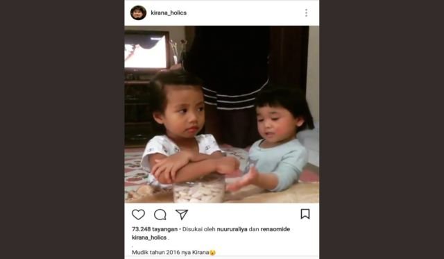 Kirana ngajakin salaman, tapi Aliyanya ngga mau