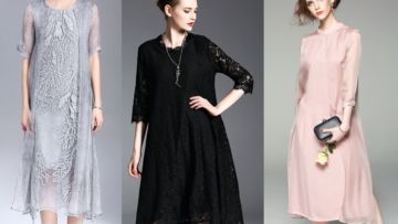 12 Inspirasi Loose Midi Dress untuk Acara Formal. Yang Satu Ini Jaminan Tidak Membentuk Lekuk Tubuh, Lho!