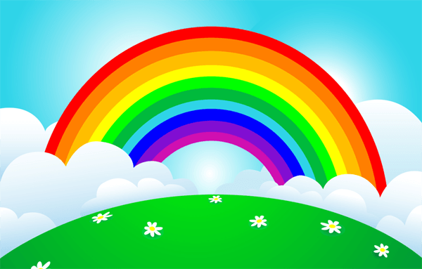 ragam indahnya warna pelangi