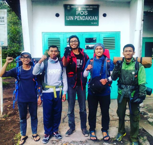 pos pendaftaran MT. Arjuno