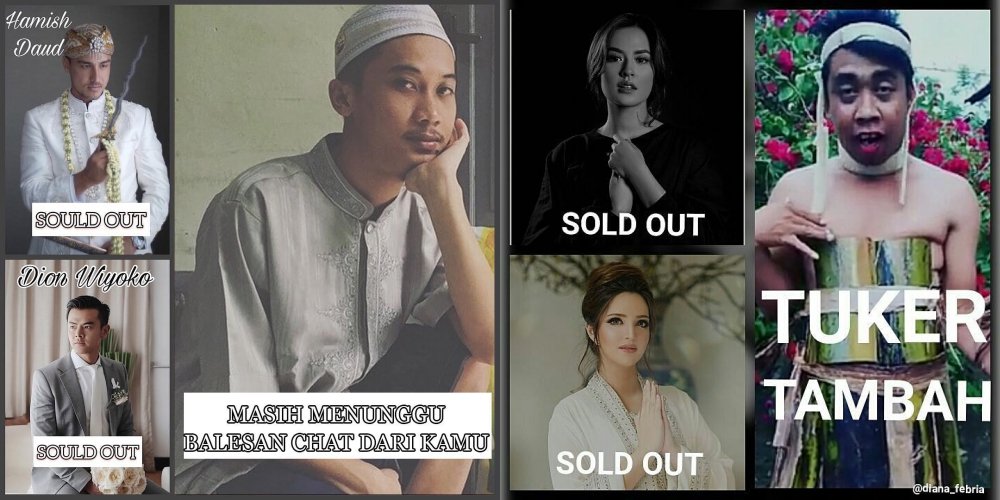 20 Meme Kocak Soal Para Artis yang Sudah ‘Sold Out’. Sumpah Kocak-Kocak Banget Foto Orang-orangnya
