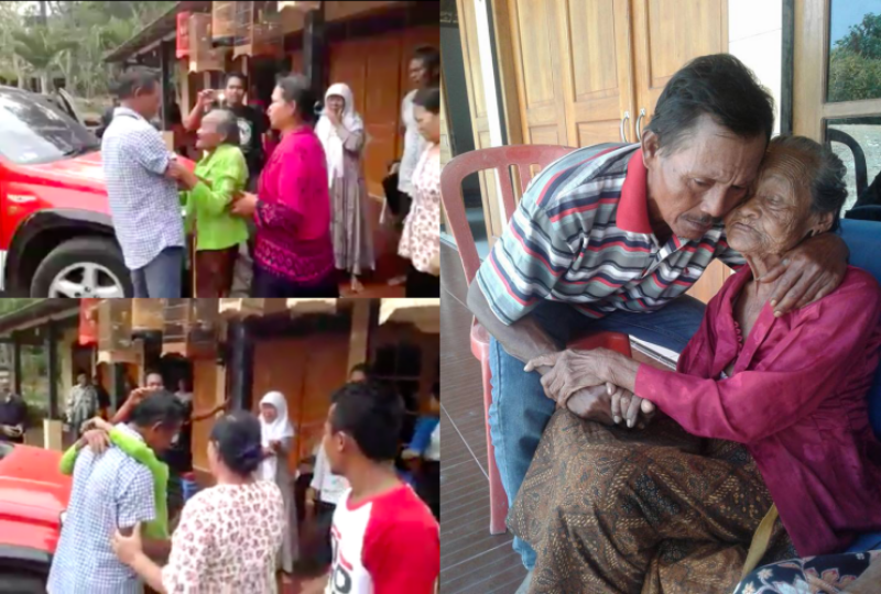 Merantau 35 Tahun Tanpa Kabar, Lelaki Ini Akhirnya Pulang dan Bertemu Ibunya yang Sudah Renta