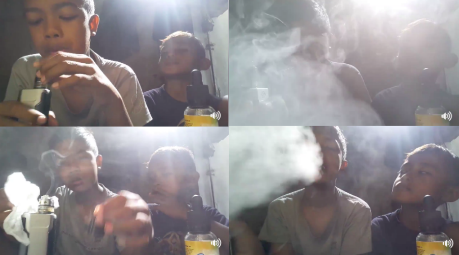 Muncul Video Review Vape dari 2 Bocah di Bawah Umur. Asli Miris Kalau Lihat Tingkah Anak Sekarang