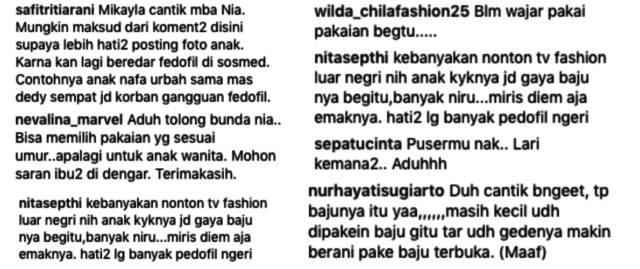 Anak Nia Ramadhani Bergaya dengan Baju Sedikit Terbuka. Warganet Mengingatkan Tentang Bahaya Pedofil