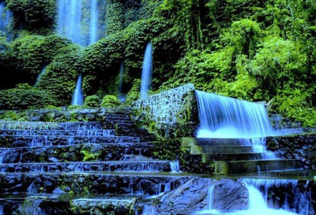 air terjun benang kelambu