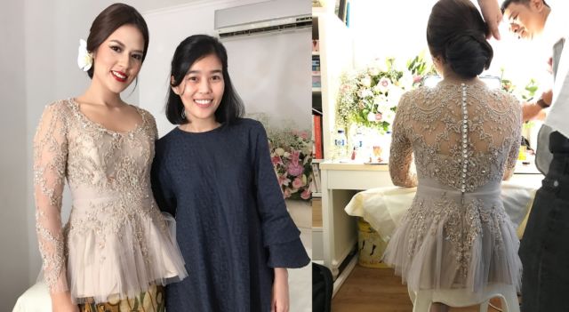 Inilah Taksiran Harga Kebaya  dan Gaun yang Dipakai Raisa  