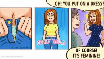 10 Ilustrasi Tentang Wanita Cantik yang Sebenarnya! Kalian Harus Tahu, Nih!