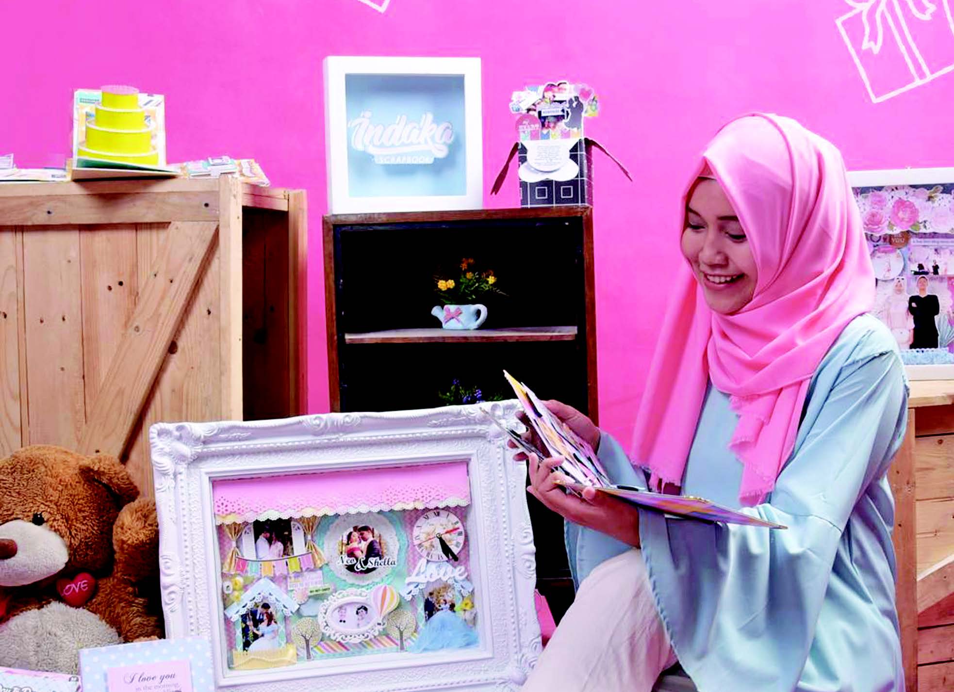 Pengen Belajar Bisnis Scrapbook? Yuk Ikutin 6 Tips dari Levia Indaka, Owner Indaka Scrapbook