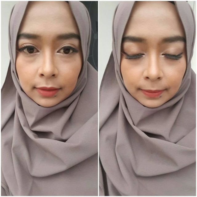 Aplikasikan Eyeliner Dekat dengan Garis Lipatan Mata (Foto Penulis Saat Makeup Client @nada.mua)