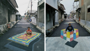 Kampung 3D di Depok Mendadak Viral. Begini Foto-Foto Kerennya!