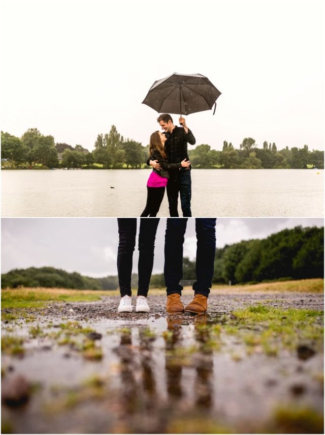 18 Inspirasi Foto Prewedding Romatis Saat Hujan. Basah? Bukan Masalah!