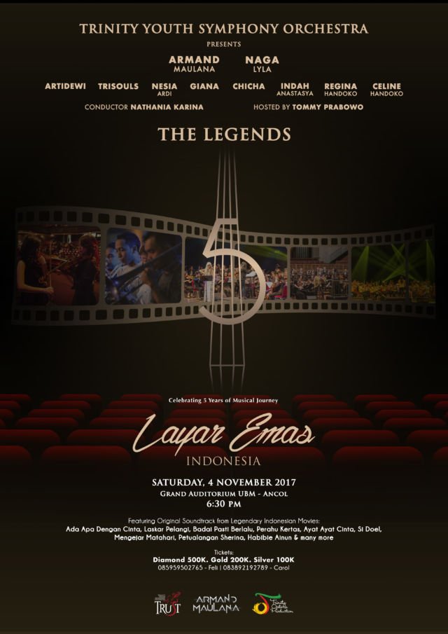 Konser The Legends 5; Pagelaran Klasik yang Akan Memanjakan Pecinta Musik Orkestra