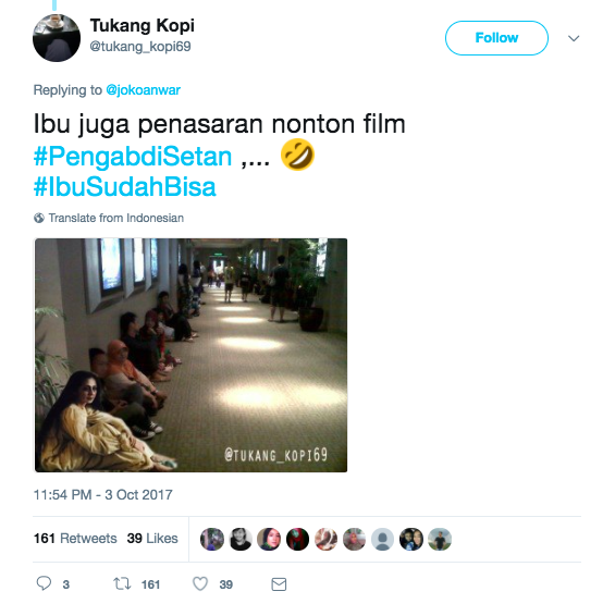 Gagal Seram, Tagar #IbuSudahBisa dari Pengabdi Setan Malah Bikin Ngakak
