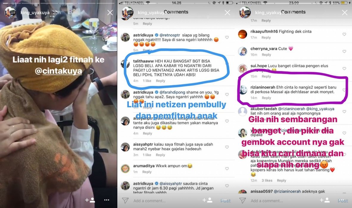 Lagi, Cinta Kuya Dibully Soal Tiket, Uya Buru Warganet Sampai Ketemu 9 Lagi, Cinta Kuya Dibully Soal Tiket, Uya Buru Warganet Sampai Ketemu