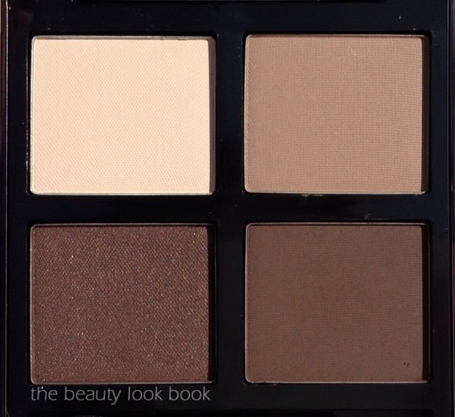 matte brown eyeshadow quad