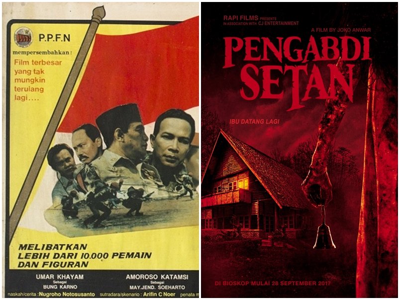 Adu Seram 'Pengabdi Setan' dan 'Pengkhianatan G30S PKI 