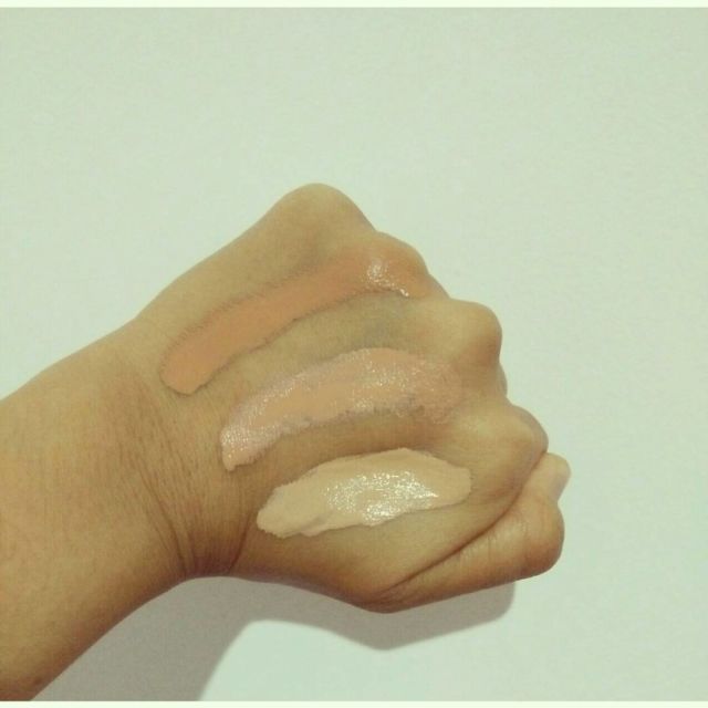 Berbagai Shade BB Cream & Foundation (Foto Penulis @nada.mua)